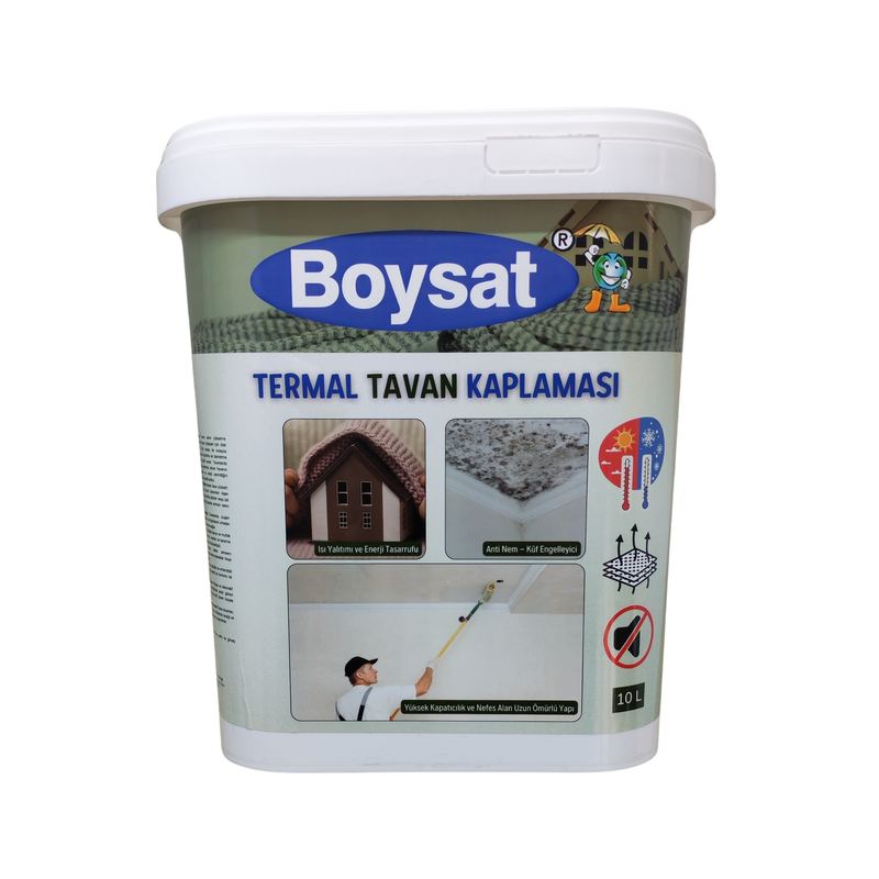 Boysat Termal Tavan Kaplaması 10L — anti nem, küf engelleyici